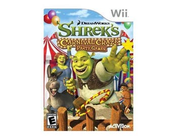 Shreks carnival Craze Party Games (Wii nieuw), Ophalen of Verzenden