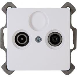 KOPP Inbouw Televisie/Radio Contactdoos - Wandcoax - LED Toe, Doe-het-zelf en Bouw, Gereedschap | Machine-onderdelen en Toebehoren