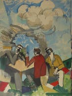 Roger de la Fresnaye (1885-1925) - Hommage à Fernand Léger, Antiek en Kunst