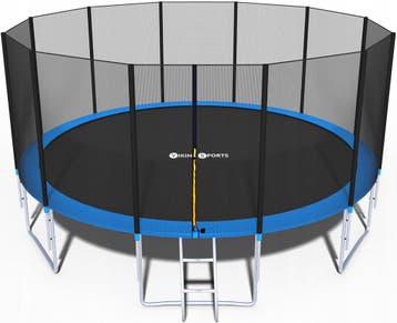 Trampoline 465cm belastbaar 180kg | Retour deal | Knaller!, Verzenden, Zo goed als nieuw