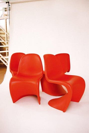 Vitra - Verner Panton - Chaise (4) - Chaise Panton -