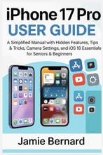 iPhone 17 Pro User Guide 9781685225247 Jamie Bernard, Verzenden, Gelezen, Jamie Bernard