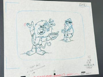 Hanna-Barbera - Dessin d’animation original de Fred