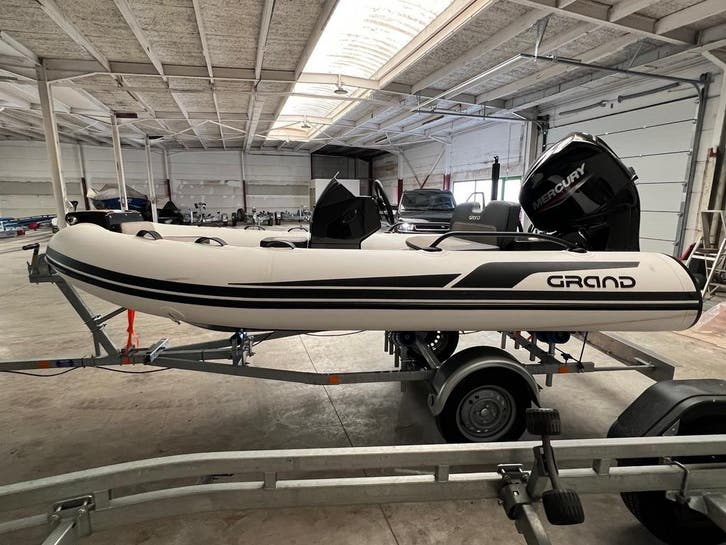 GRAND Golden line G380NF - Mercury 50 - jaarmodel 2024, Watersport en Boten, Rubberboten, Minder dan 70 pk, Overige materialen
