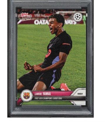 2024 Topps Lamine Yamal #17 - Rookie Card - PSA 10 - 1, Nieuw