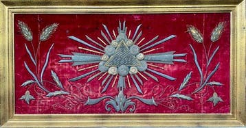Antependium en liturgische loper (set van 2) - 75 cm -