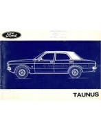 1974 FORD TAUNUS INSTRUCTIEBOEKJE DUITS