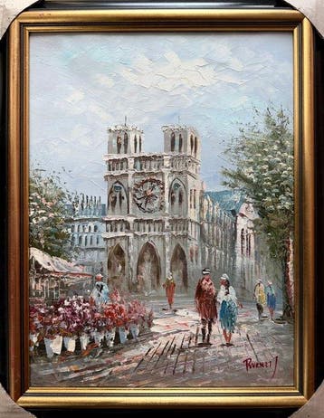 Caroline Burnett (1877-1950) - Notre-Dame de Paris