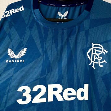 Rangers Glasgow - Britse competitie - 2021 - Voetbalshirt, Nieuw