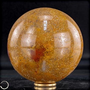 Boule naturelle en jaspe-agate – La puissance de la Terre en, Collections