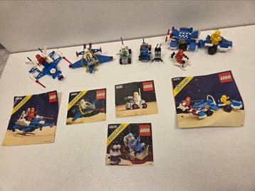 Lego Set - Classic Space - 6874 Moonrover+ 6809 XT-5 and, Nieuw