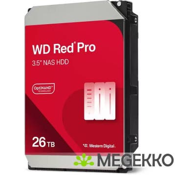 WD HDD 3.5  26TB S-ATA3 WD260KFGX  Red Pro, Computers en Software, Harde schijven, Verzenden, Nieuw
