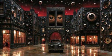 Giancarlo Colombo - GCD Art - You Are Being Watched #36