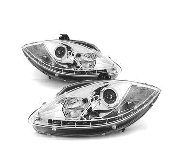 PHARES POUR SEAT LEON, ALTEA ET TOLEDO 04-09 DAYLIGHT LED FO, Autos : Pièces & Accessoires, Éclairage, Verzenden