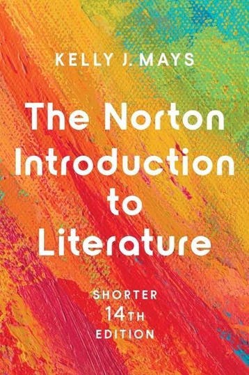 The Norton Introduction To Literature - With Ebook, Inquizit, Verzenden, ...