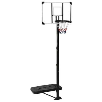 vidaXL Basketbalstandaard 256-361 cm polycarbonaat, Sport en Fitness, Verzenden, Nieuw