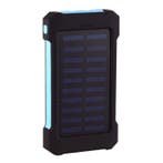 Solar Charger 30.000mAh Externe Powerbank Zonnepaneel, Verzenden, Nieuw, Stuff Certified®