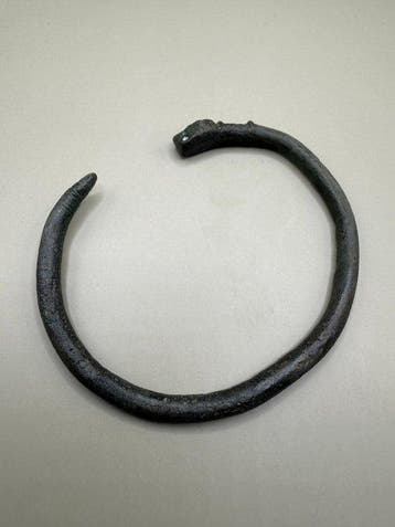 Romain antique Bronze Bracelet (Sans prix de réserve)