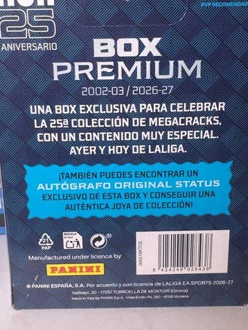 Panini - 3 Box - MGK 25 Aniversario Box Premium, Collections