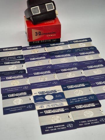 View-Master – Vintage Stereobetrachter im Originalkarton