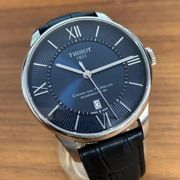 Tissot - Chemin des Tourelles Powermatic 80 Date - T099407 -