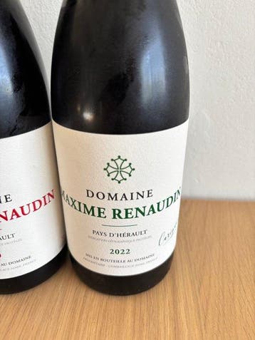 2020 Domaine Maxime Renaudin & 2023 x 2 Carignan - Pays