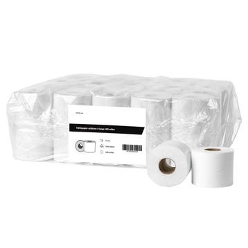 Toiletpapier Standaardrol | FSC-Cellulose (2-Laags) | Wit |, Verzenden, Nieuw in verpakking
