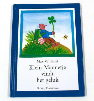 Klein-Mannetje vindt het geluk - De Vier Windstreken, Verzenden, Zo goed als nieuw, Max Velthuijs