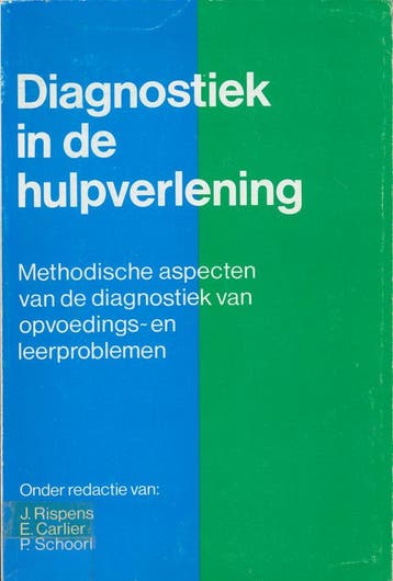 Diagnostiek in de hulpverlening, Verzenden, Nieuw