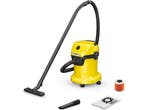 Krcher WD 3 V-17/4/20 - Nat- en Droogzuiger - 1000 W - 17, Verzenden