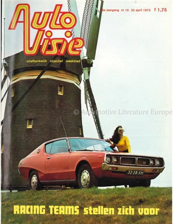 1973 AUTOVISIE MAGAZINE 16 NEDERLANDS, Ophalen of Verzenden