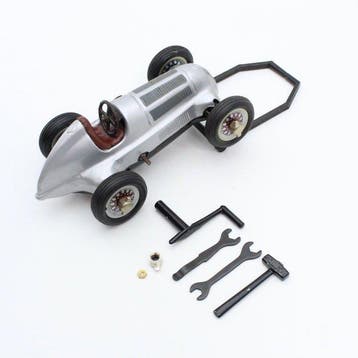 Schuco - Jouet en étain - Studio race car , windup (1) -