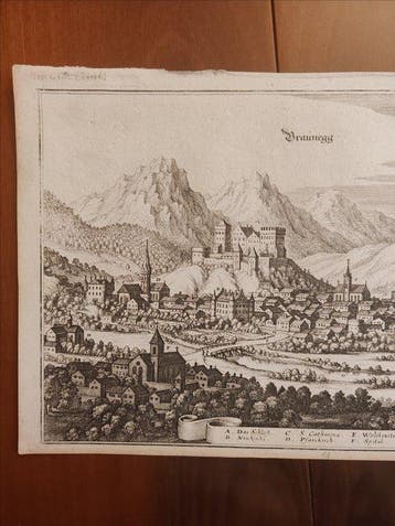Italië - Brunico, Val Pusteria, Alto Adige; Matthäus Merian, Nieuw