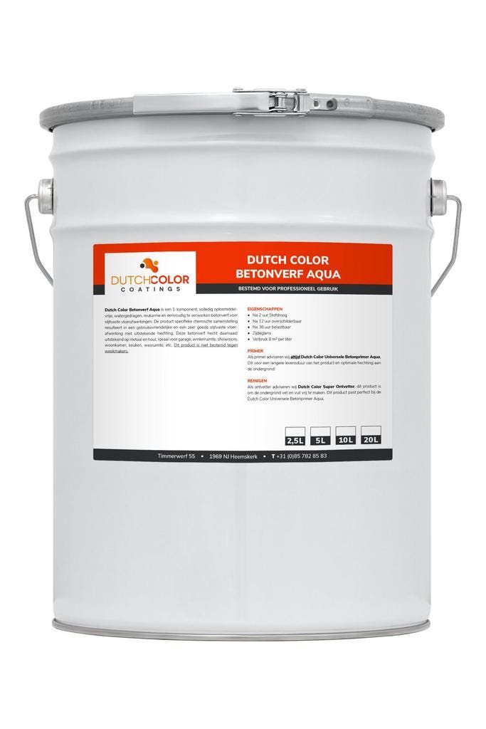 DCC Betonverf Aqua Pro Mengkleur 5L, Bricolage & Construction, Peinture, Vernis & Laque, Envoi