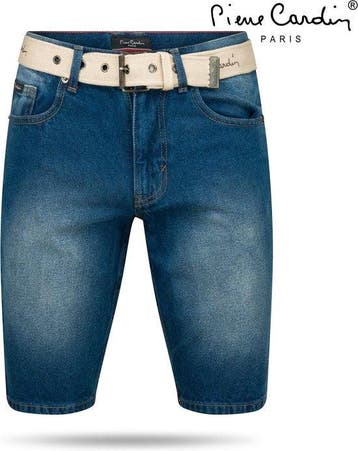2dekans | Pierre Cardin - Heren Bermuda met Gratis Riem -, Kleding | Dames, Ophalen of Verzenden, Nieuw