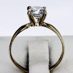 Zonder minimumprijs - Verlovingsring - 14 karaat Geel goud -