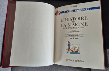 Tintin - LHistoire de la marine - Des origines à 1700. - 1, Livres