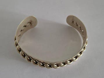 Zonder minimumprijs - Armband Zilver - Hoog gehalte 950., Nieuw