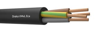 Draka VMVL 5G2.5 Câble En Vinyle Flexible Classe 5 Eca -, Verzenden, Nieuw