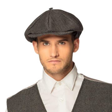 Grijze Pet Peaky Blinders Birmingham, Verzenden, Nieuw