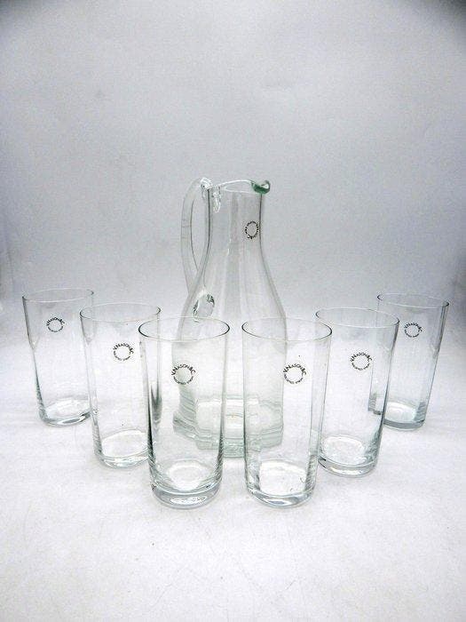 V.Nason&Co. - Service de boisson - Verre de Murano - Set de, Antiek en Kunst, Curiosa en Brocante