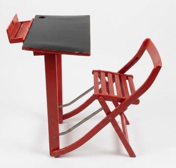 Fratelli Reguitti - Secretaire - Hout - Banco Scolastico, Antiek en Kunst