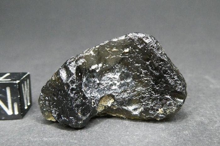 Moravische moldaviet - 6.44 g, Verzamelen, Mineralen en Fossielen