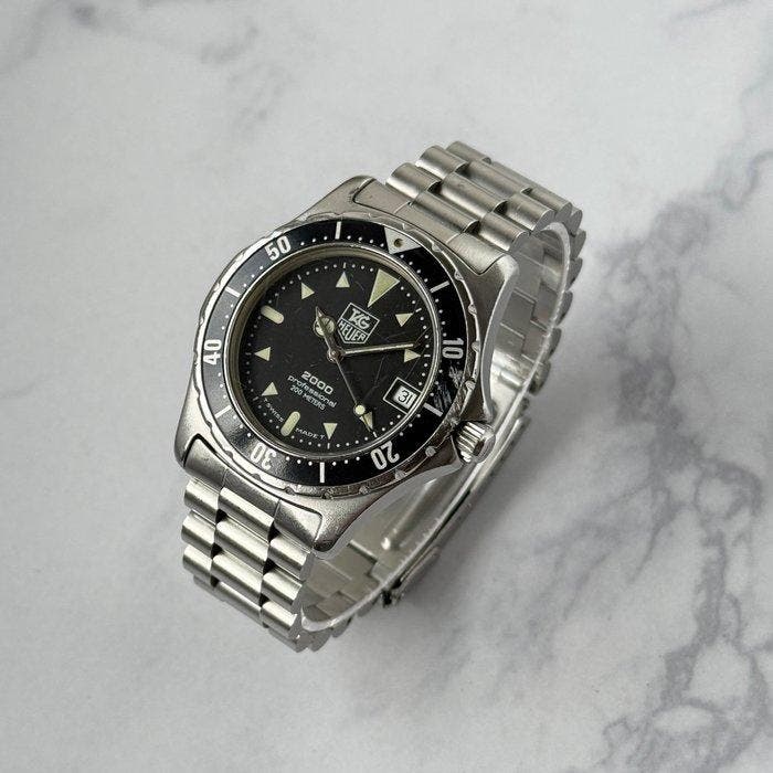 TAG Heuer - Professional 2000 - Zonder minimumprijs -, Handtassen en Accessoires, Horloges | Antiek