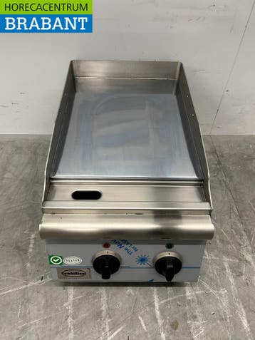 RVS Combisteel Grillplaat Bakplaat 40 cm 400V Horeca, Ophalen of Verzenden, Nieuw in verpakking