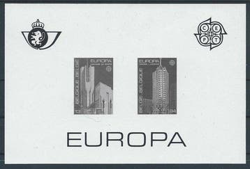 België 1987/2011 - Verzameling van 25 zwart-wit velletjes