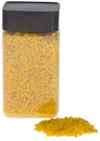 Decoratiesteentjes Geel Gravel 2-3 mm 600 gram, Nieuw