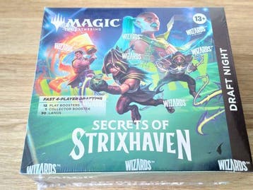 Magic MTG Booster box - Secrets of Strixhaven - Draft Night