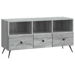 vidaXL TV Kast met lade Grijs sonoma 102 x 34,5 x 50 cm, Verzenden, Nieuw