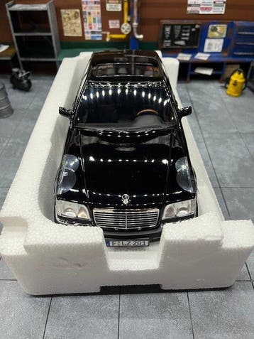 Norev 1:18 - Voiture miniature - Mercedes-Benz S600 w140,